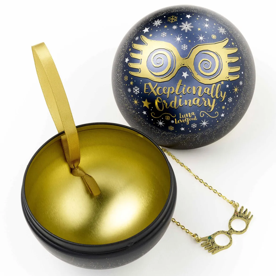 Harry Potter Christbaumschmuck mit Halskette Luna Lovegood
