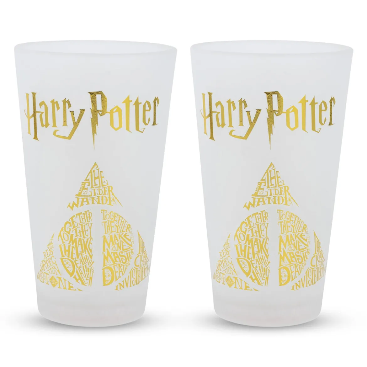 Harry Potter - Deathly Hallows Gläser 2er Set