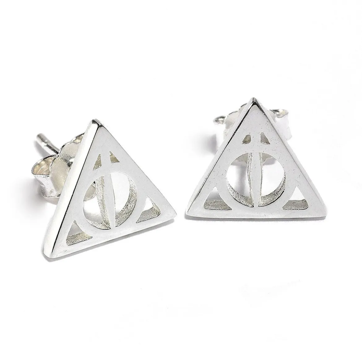 Harry Potter - Deathly Hallows Ohrringe Sterling Silber