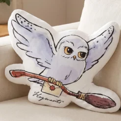 Harry Potter Dekokissen Hedwig Flying 38 cm