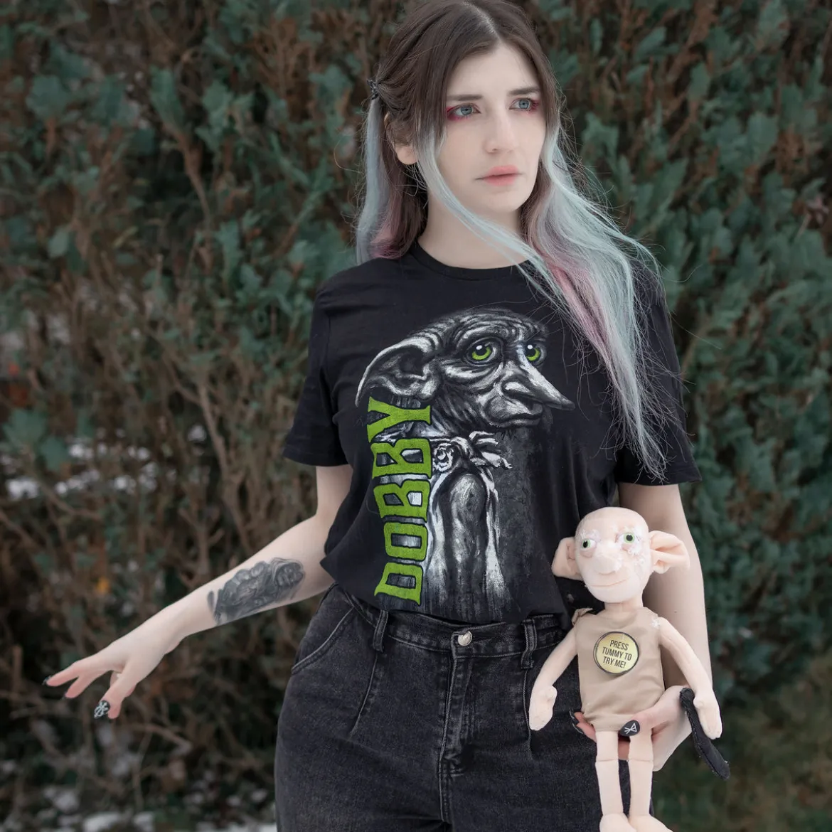Harry Potter - Dobby Interaktive Plüsch Figur mit Sound