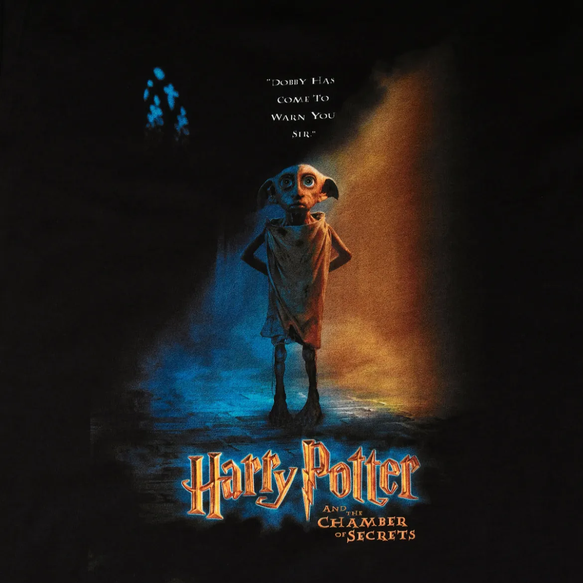 Harry Potter - Dobby Poster T-Shirt schwarz