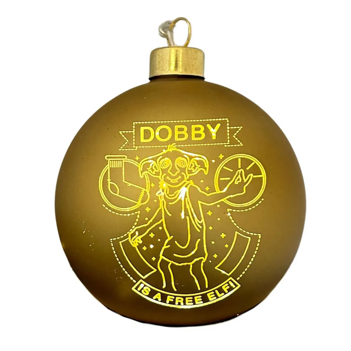 Harry Potter - Dobby Weihnachtsbaumkugel mit Licht