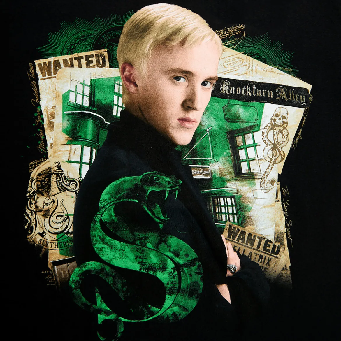 Harry Potter - Draco Malfoy T-Shirt schwarz