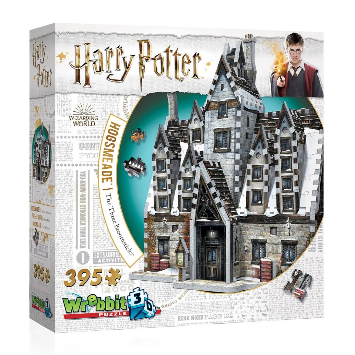 Harry Potter - Drei Besen 3D Puzzle