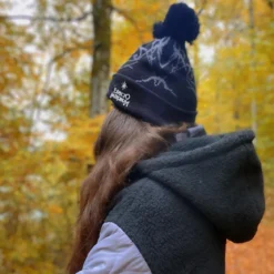 Harry Potter - Expecto Patronum Mütze mit Bommel schwarz