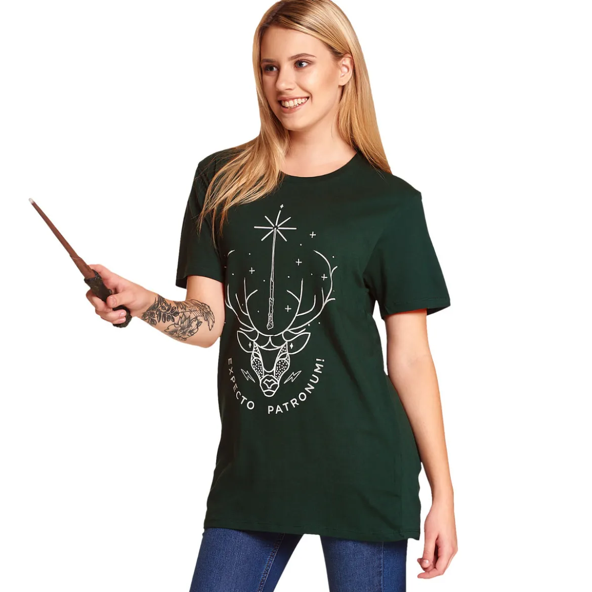 Harry Potter - Expecto Patronum T-Shirt grün