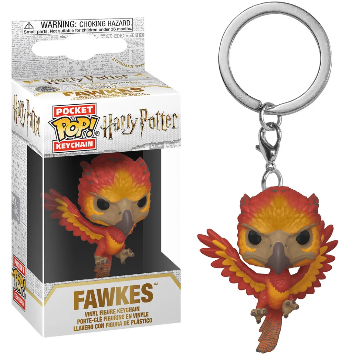 Harry Potter - Fawkes Funko Pop Schlüsselanhänger