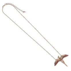 Harry Potter - Fawkes Kette mit Kristallen
