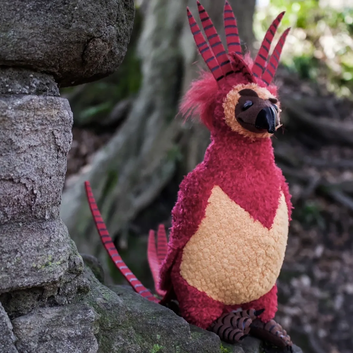 Harry Potter - Fawkes Plüsch Figur 23 cm
