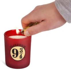 Harry Potter - Gleis 9 3/4 Kerze im Glas