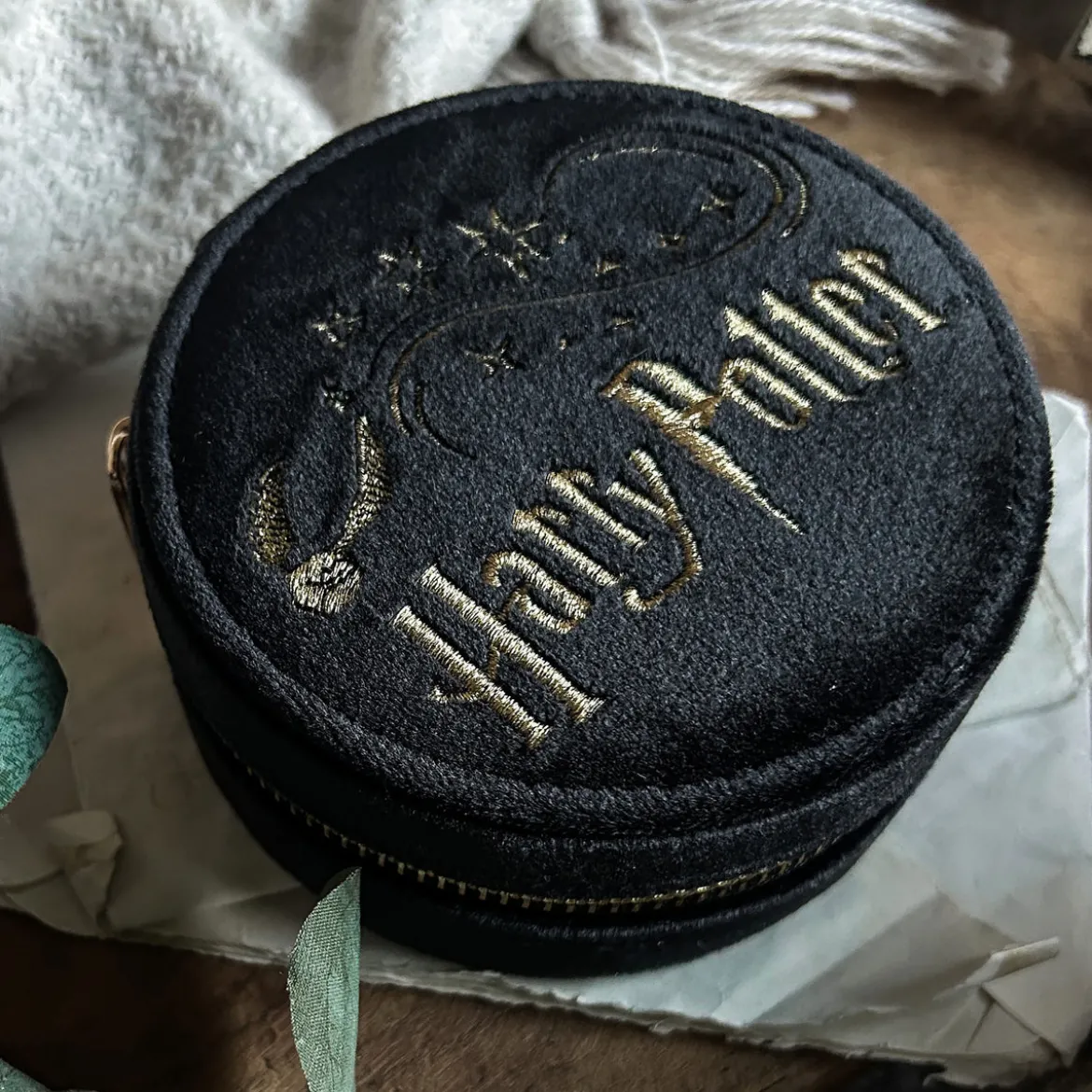 Harry Potter - Goldener Schnatz Plüsch Schmuckbox
