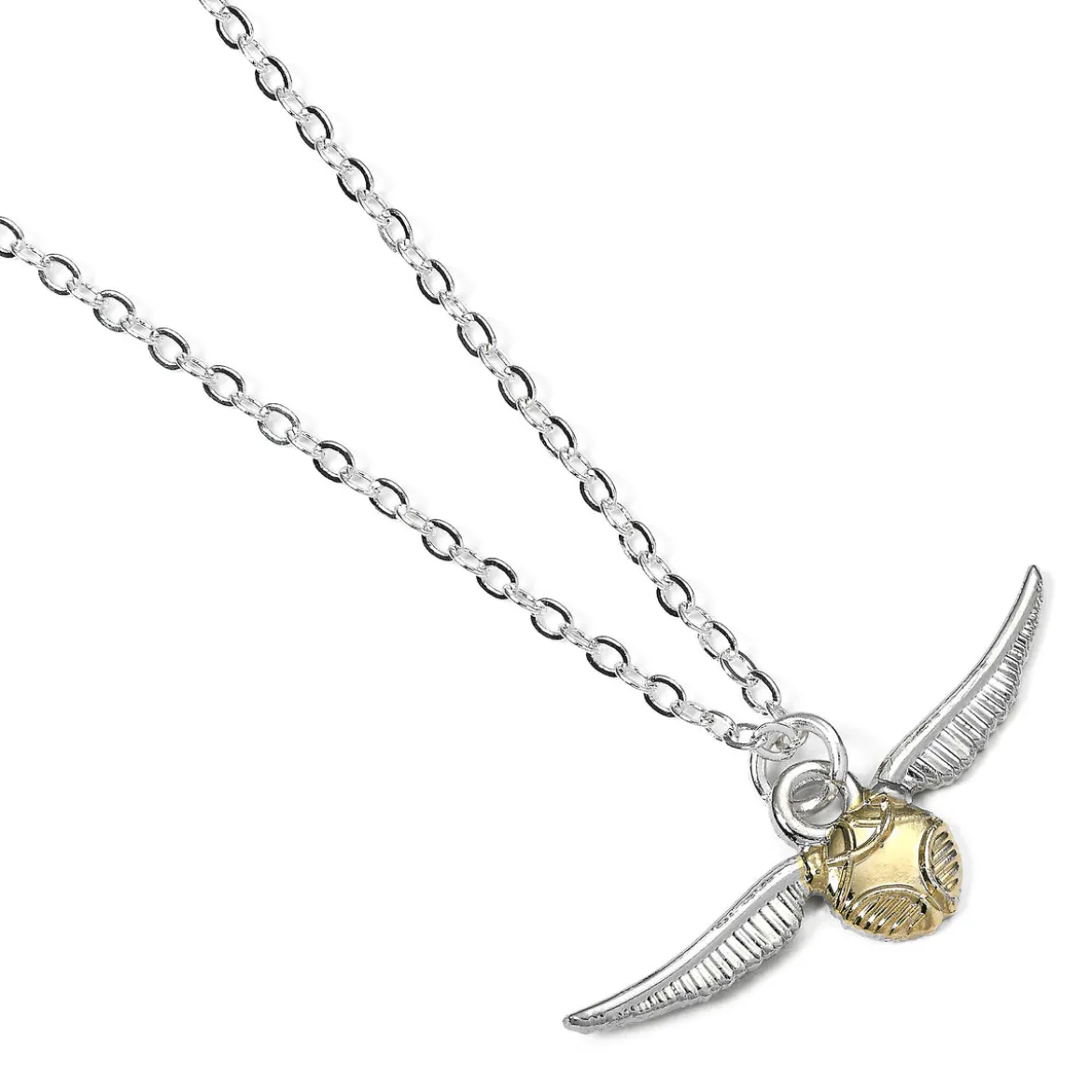 Harry Potter - Goldener Schnatz Anhänger mit Kette