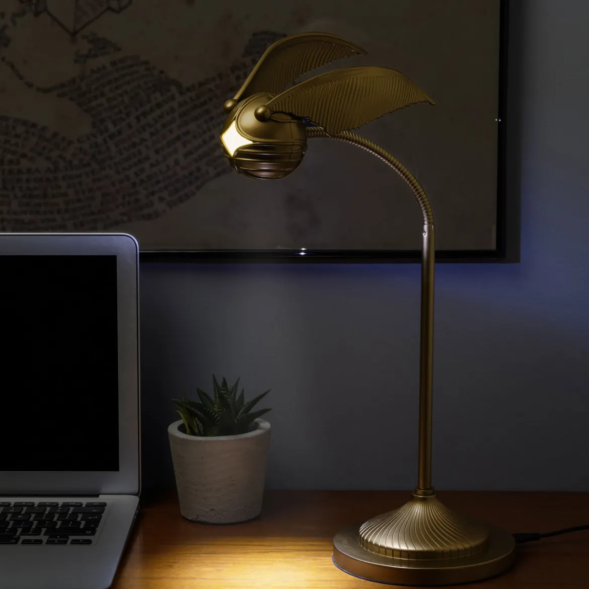 Harry Potter - Goldener Schnatz Tischlampe
