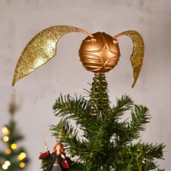 Harry Potter - Goldener Schnatz Weihnachtsbaum-Spitze