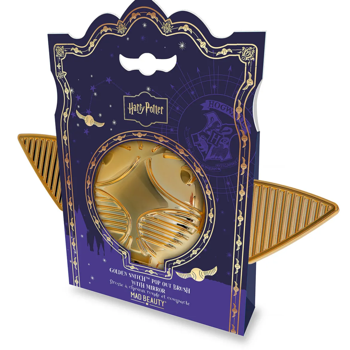 Harry Potter - Goldener Schnatz Pop-out Haarbürste