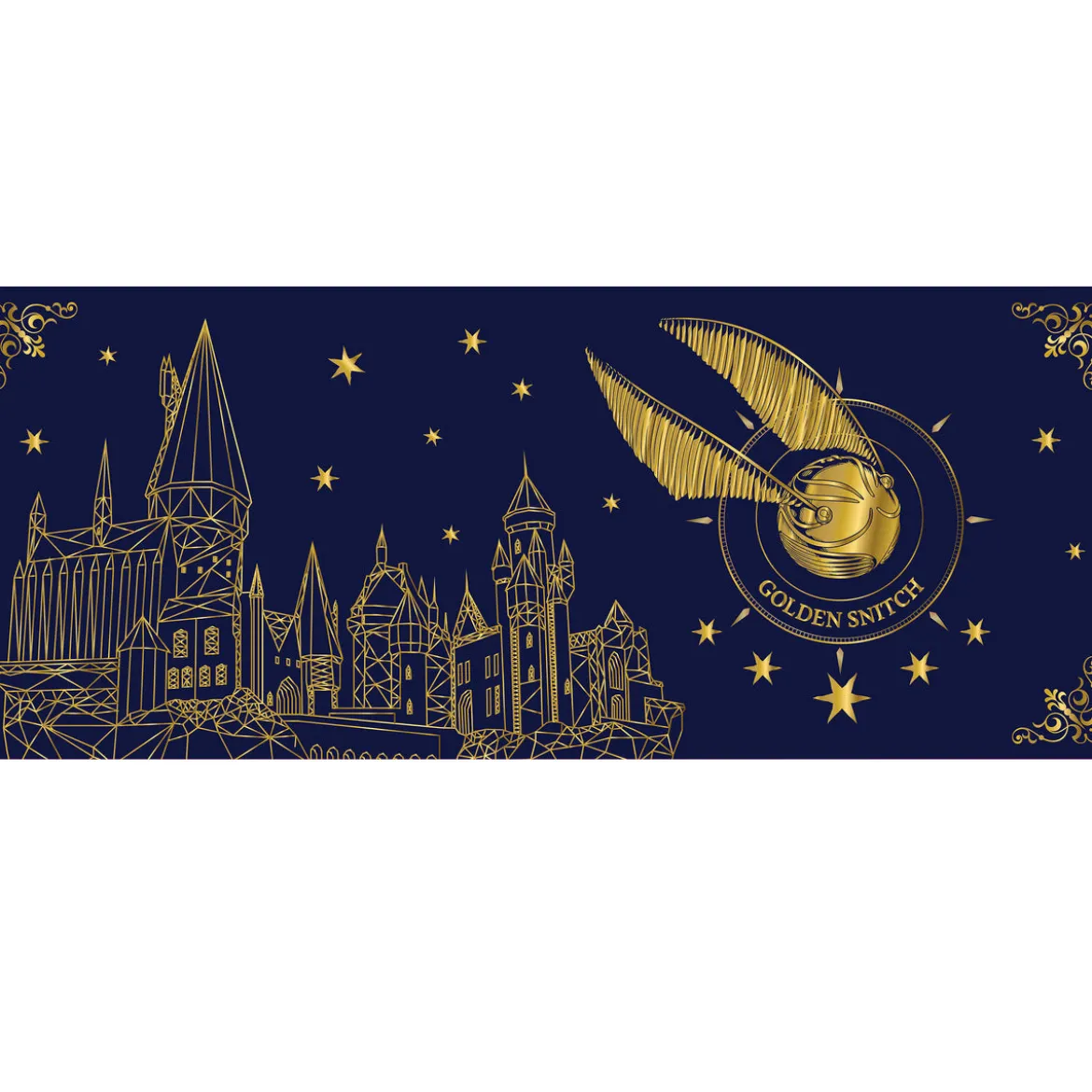 Harry Potter - Goldener Schnatz Tasse blau