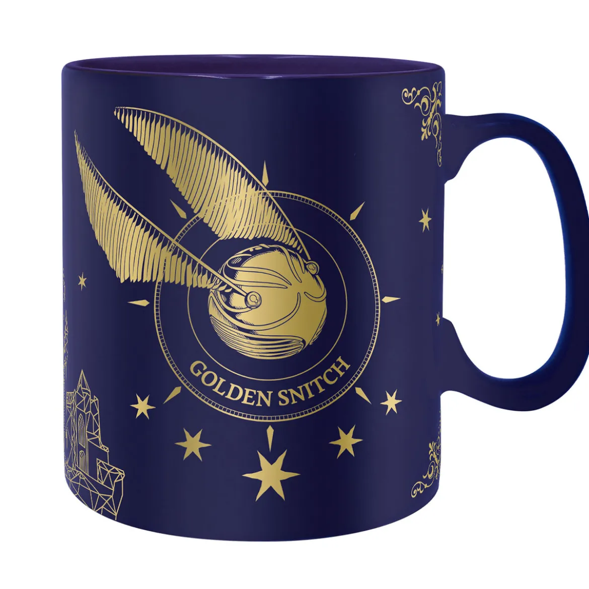 Harry Potter - Goldener Schnatz Tasse blau
