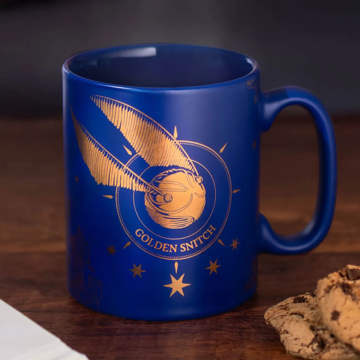 Harry Potter - Goldener Schnatz Tasse blau