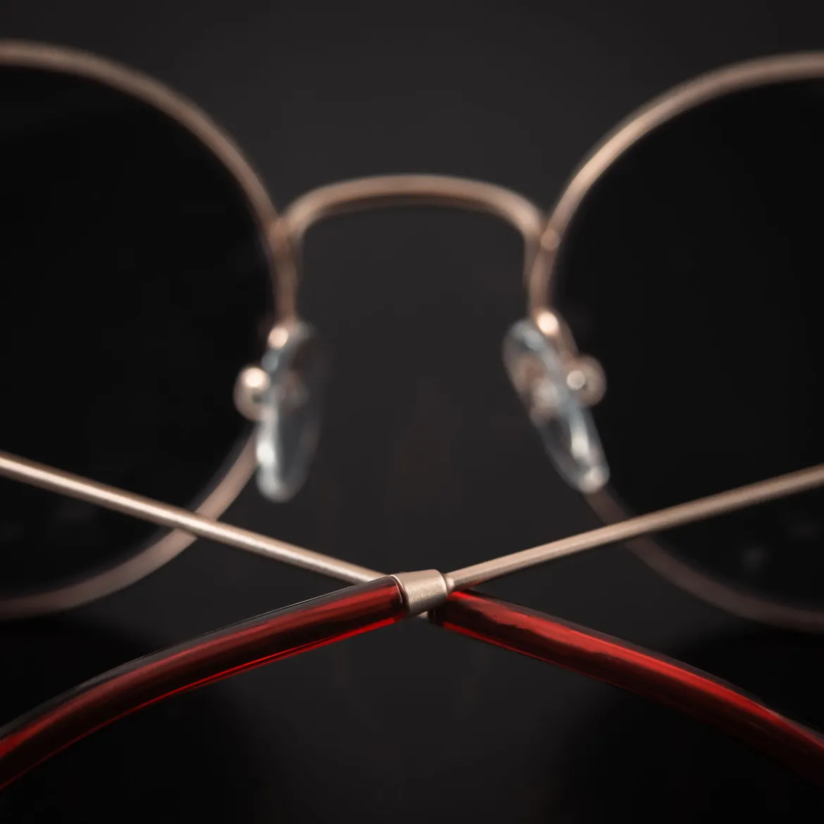 Harry Potter goldfarbene Sonnenbrille für Kinder