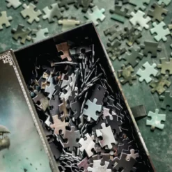 Harry Potter - Gringotts Bank mit Drache Premium Puzzle