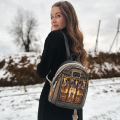 Harry Potter - Große Halle Mini Rucksack mit Licht