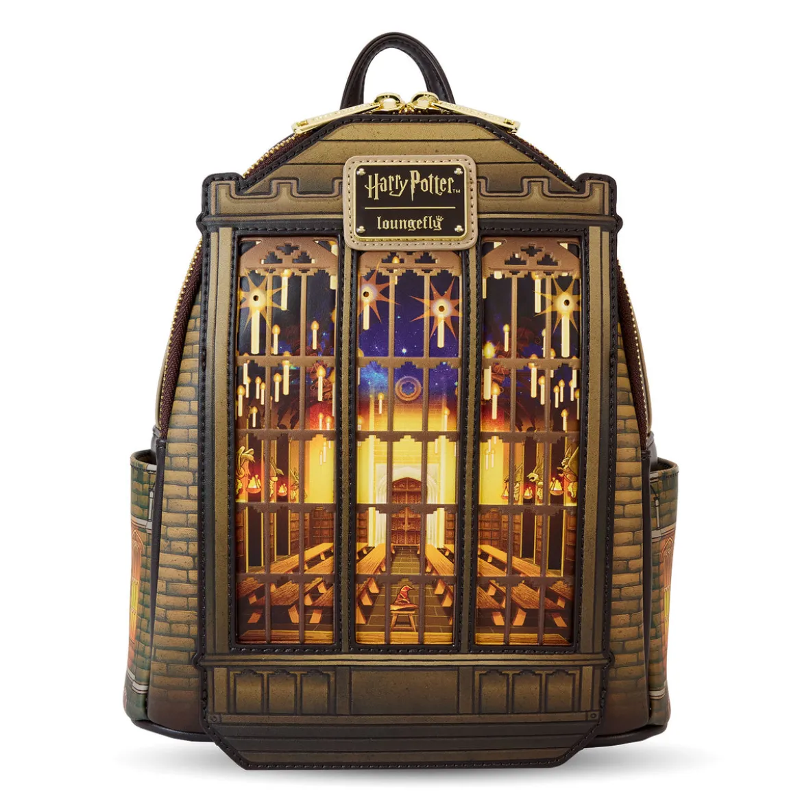 Harry Potter - Große Halle Mini Rucksack mit Licht