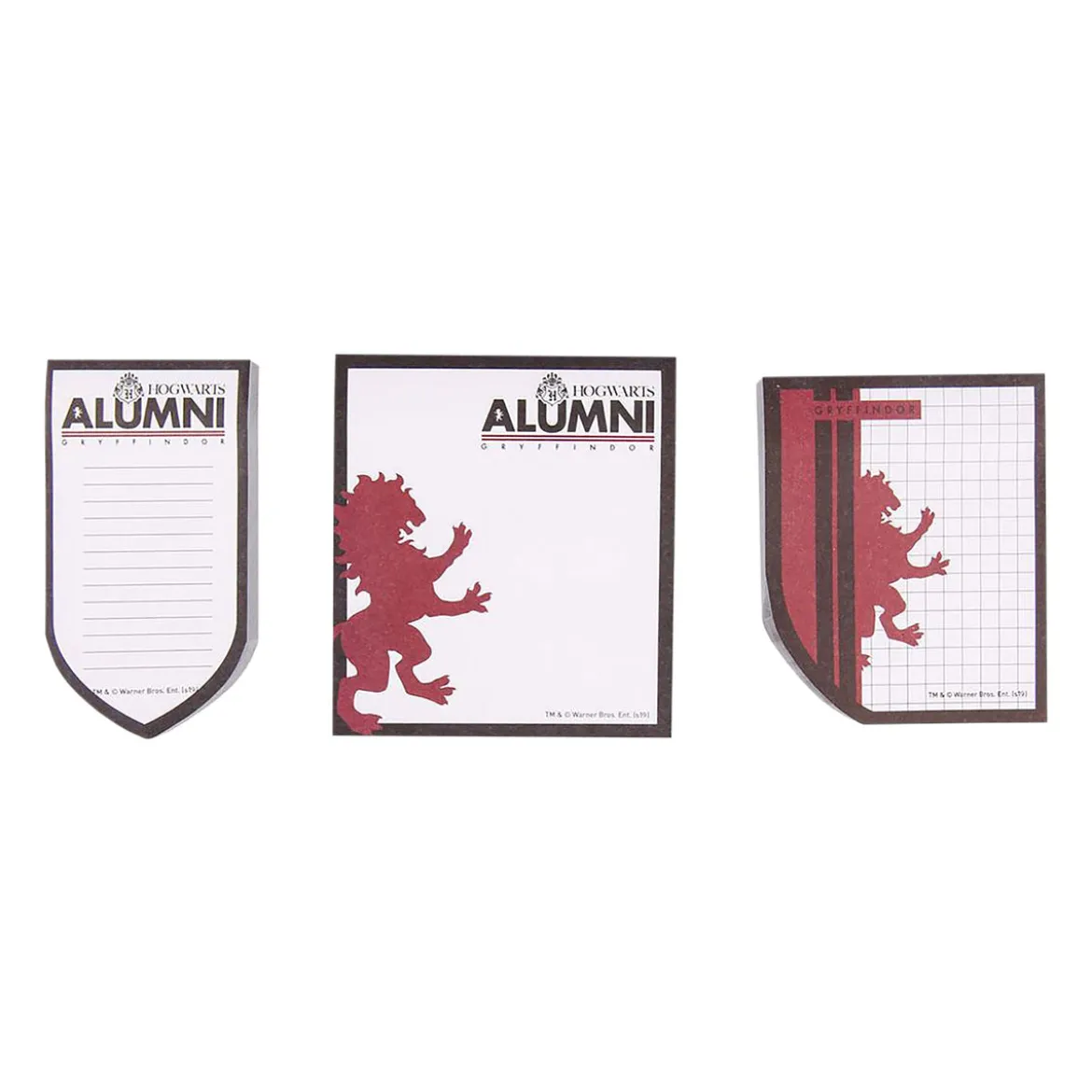Harry Potter - Gryffindor Alumni Notizblöcke 3er Set