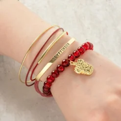 Harry Potter - Gryffindor Armbänder 5er Set