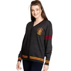Harry Potter - Gryffindor Cardigan mit Wappen