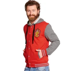 Harry Potter - Gryffindor College Jacke mit Kapuze