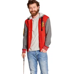 Harry Potter - Gryffindor College Jacke mit Kapuze