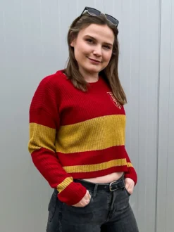 Harry Potter - Gryffindor Crop Sweater Damen