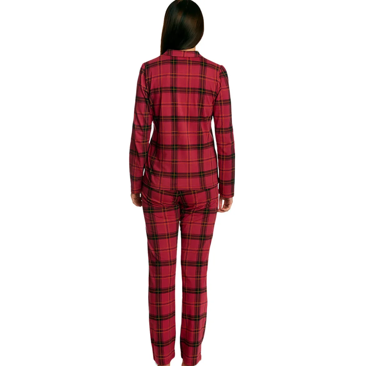 Harry Potter - Gryffindor Karo Pyjama Damen rot