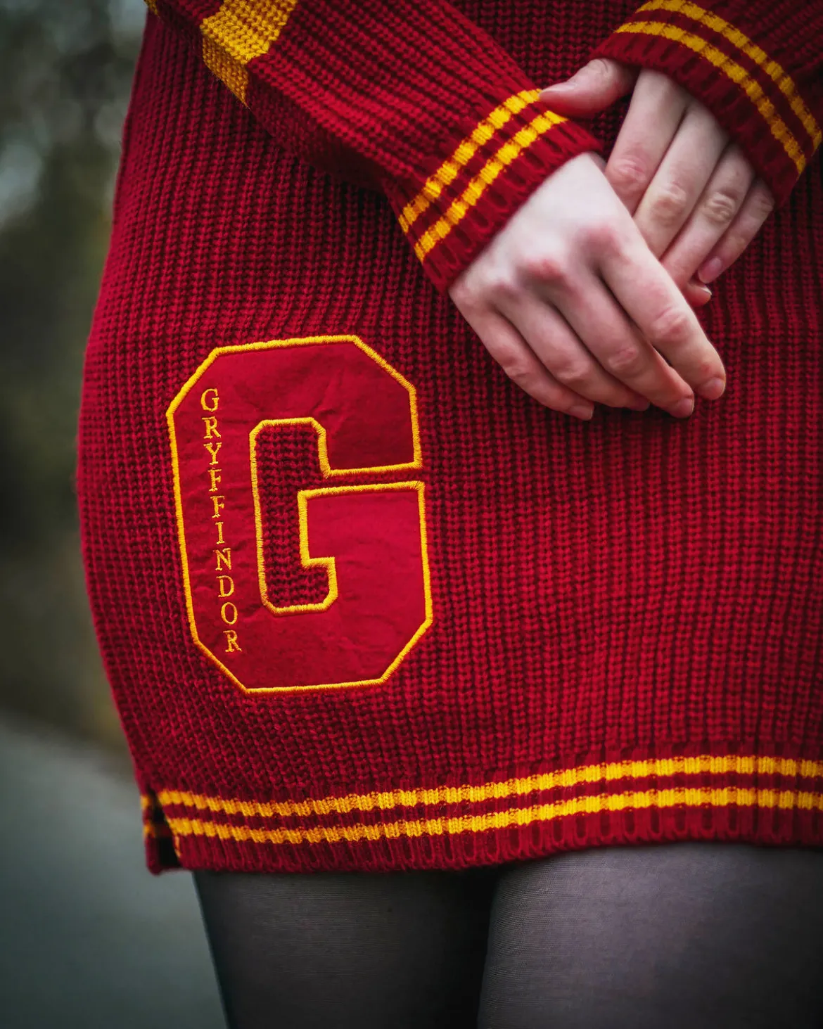 Harry Potter - Gryffindor Strickkleid rot