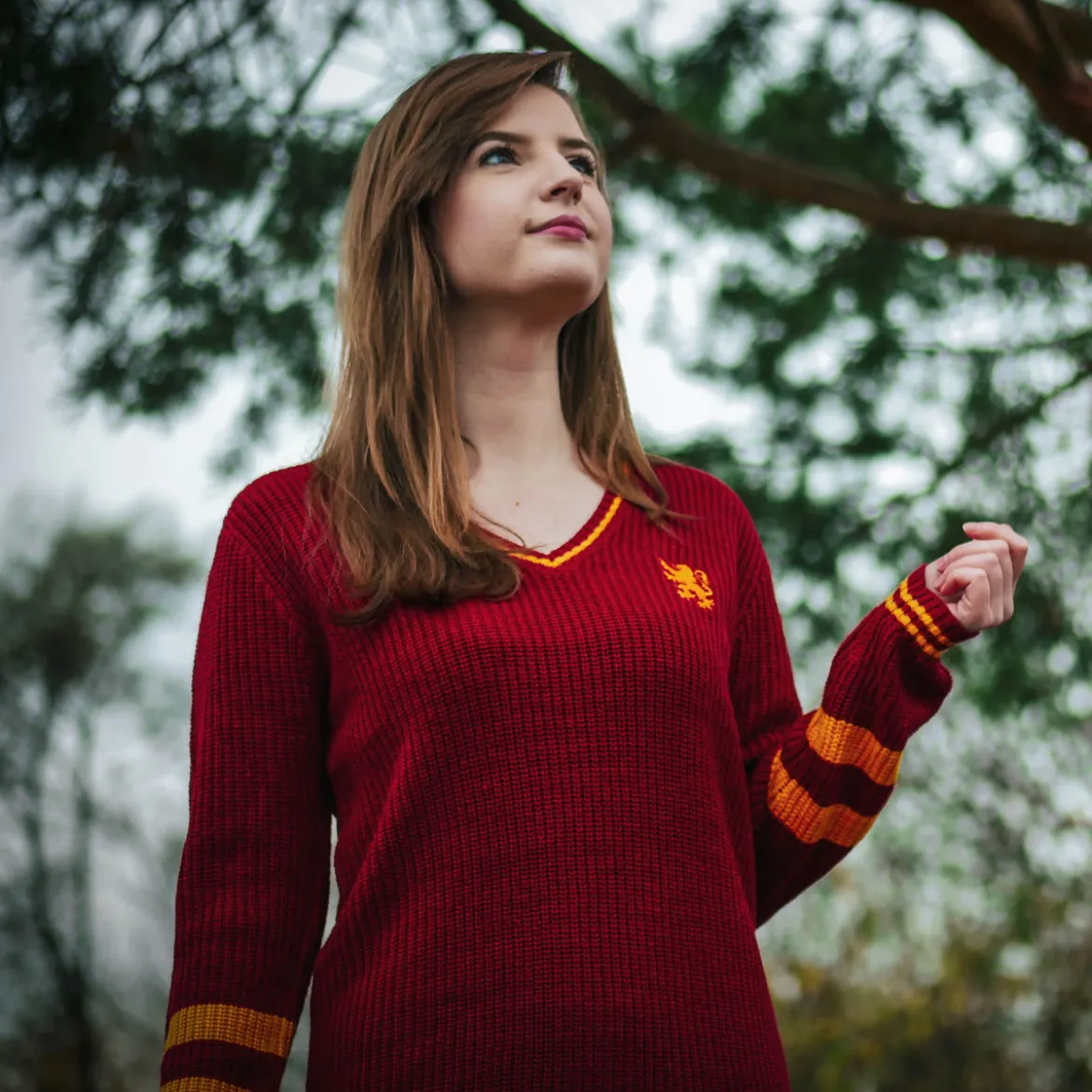 Harry Potter - Gryffindor Strickkleid rot