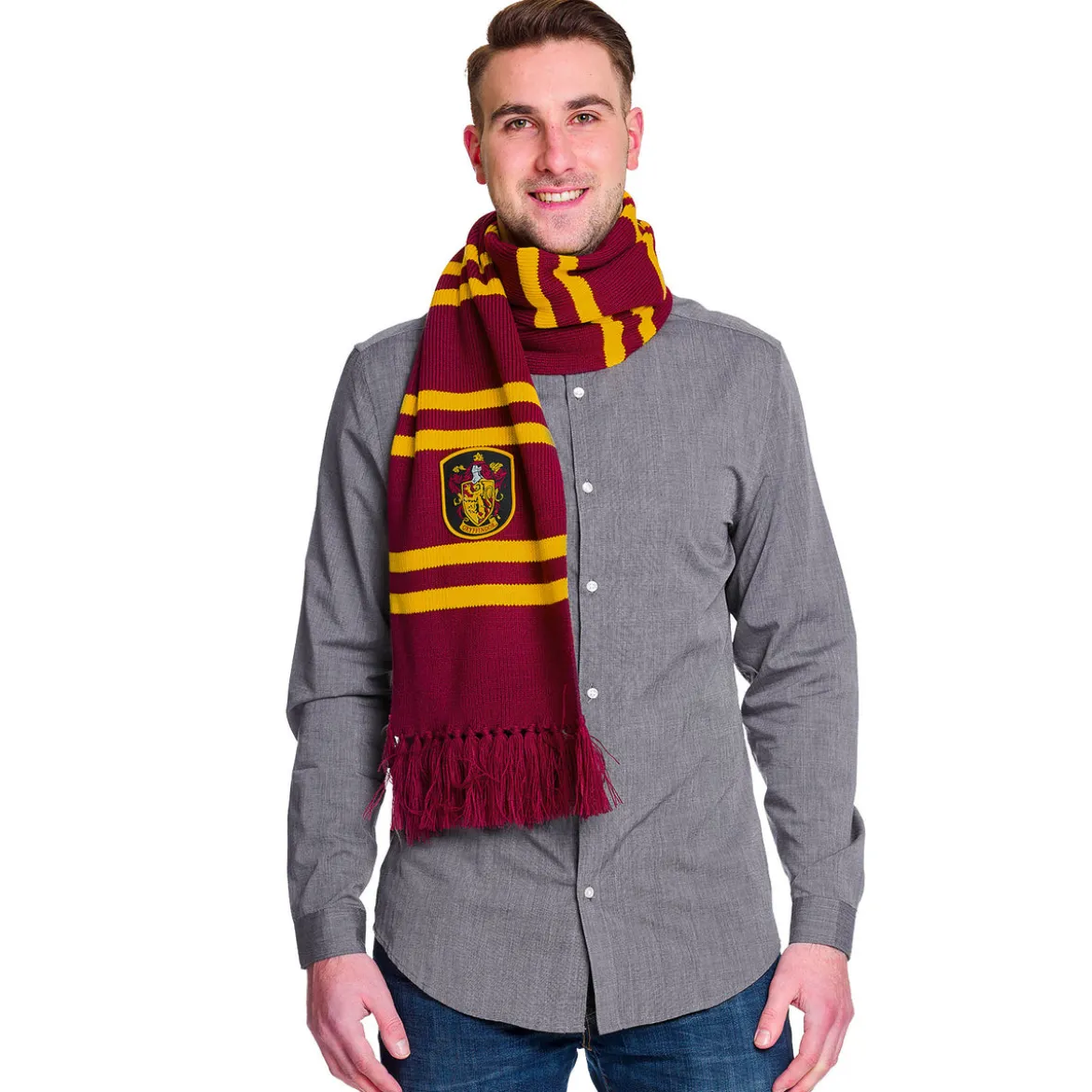 Harry Potter - Gryffindor Strickschal gelb-rot