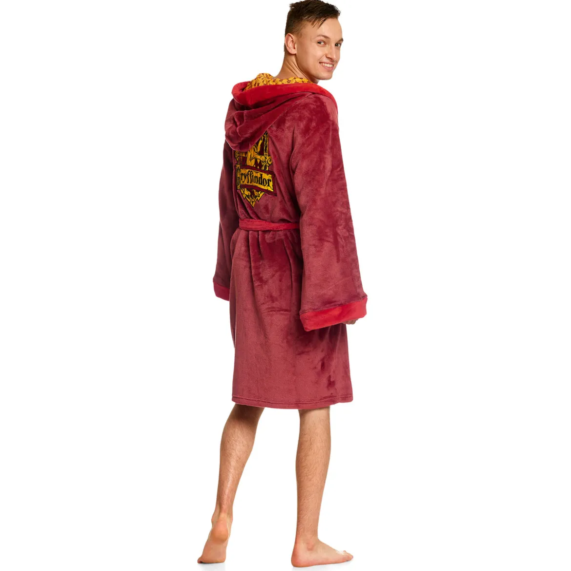 Harry Potter - Gryffindor Wappen Bademantel rot