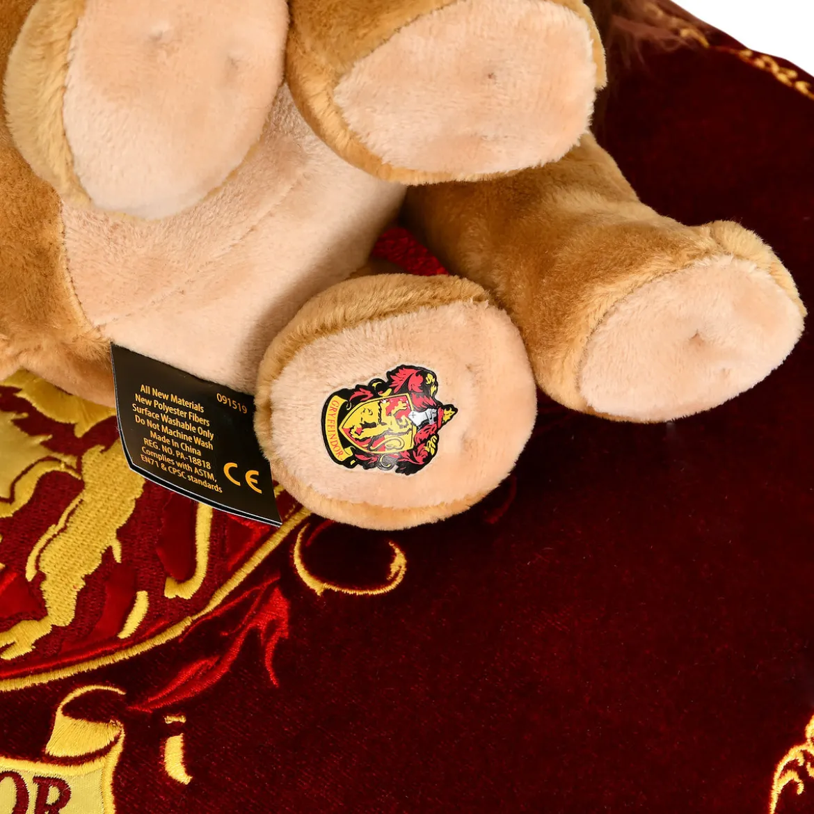 Harry Potter - Gryffindor Wappen Kissen mit Plüsch Figur