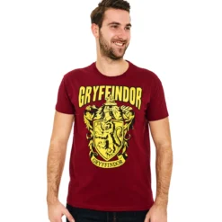 Harry Potter - Gryffindor Wappen T-Shirt rot
