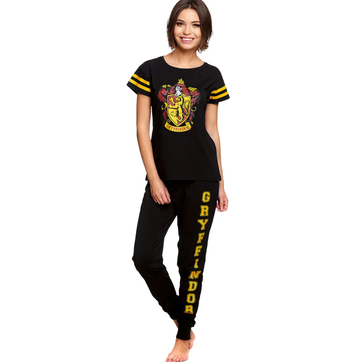 Harry Potter - Gryffindor Wappen Pyjama Damen