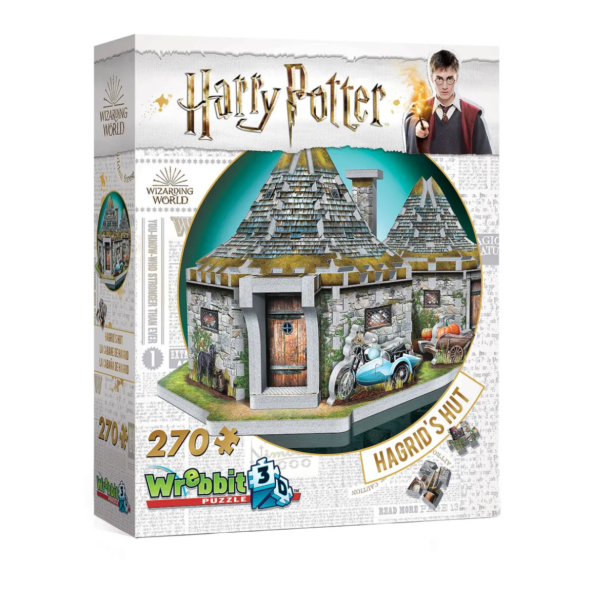Harry Potter - Hagrids Hütte 3D Puzzle