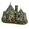 Harry Potter - Hagrids Hütte Miniatur Replik mit LED Leuchtfunktion