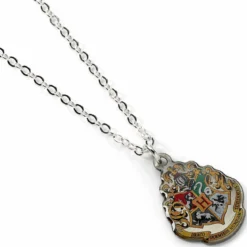 Harry Potter Halskette & Anhänger Hogwarts (versilbert)