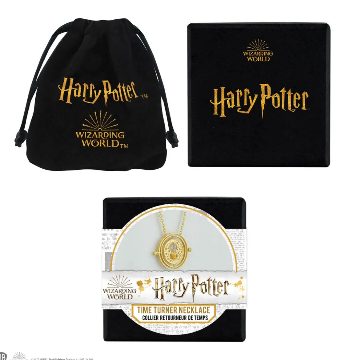 Harry Potter Halskette & Anhänger Zeitumkehrer mit