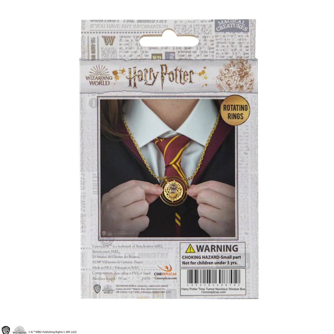 Harry Potter Halskette & Anhänger Zeitumkehrer mit