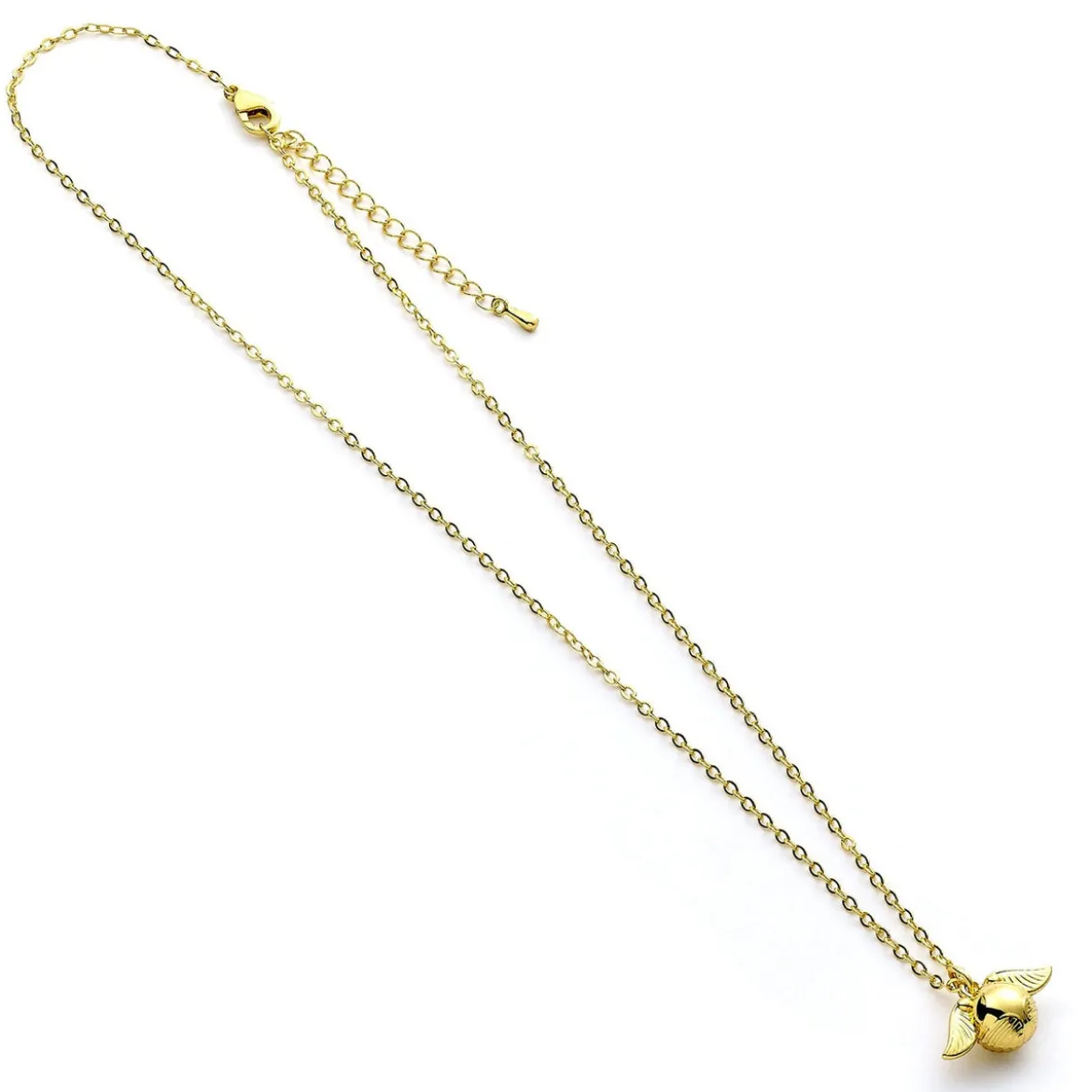 Harry Potter Halskette Golden Snitch Anhänger (Goldfarben)