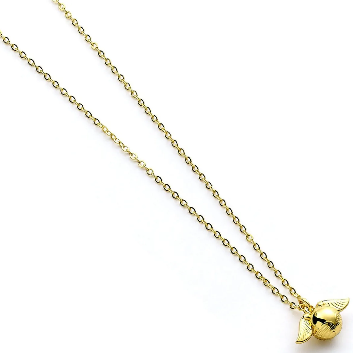Harry Potter Halskette Golden Snitch Anhänger (Goldfarben)