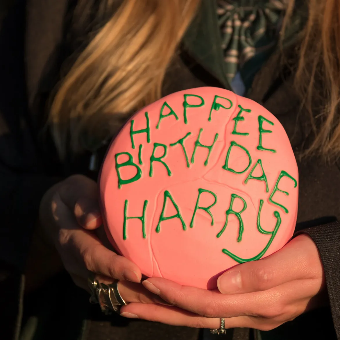 Harry Potter - Happee Birthdae Cake Pufflums Antistress Figur