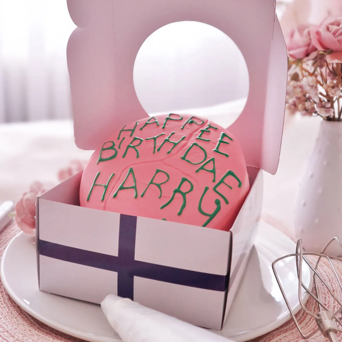 Harry Potter - Happee Birthdae Cake Pufflums Antistress Figur